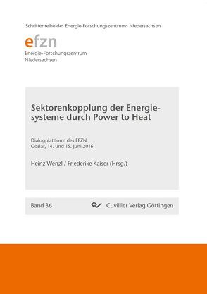 Sektorenkopplung der Energiesysteme durch Power to Heat von Kaiser,  Friederike, Wenzl,  Heinz