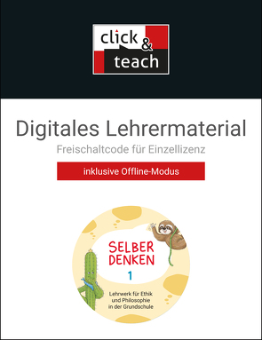 Selber denken / Selber denken click & teach 1 Box von Bergmann,  Katja, Beyer,  Gustav, Blesenkemper,  Klaus, Huck,  Sarah, Klassen,  Anna, Reinhard,  Daniela