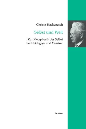 Selbst und Welt von Hackenesch,  Christa