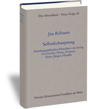 Selbstbehauptung von Röhnert,  Jan