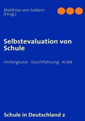 Selbstevaluation von Schule von Saldern,  Matthias von