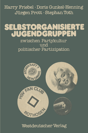 Selbstorganisierte Jugendgruppen zwischen Partykultur und politischer Partizipation von Friebel,  Harry