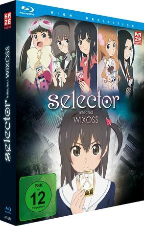 Selector Infected Wixoss – Blu-ray 1 + Sammelschuber von Satō,  Takuya