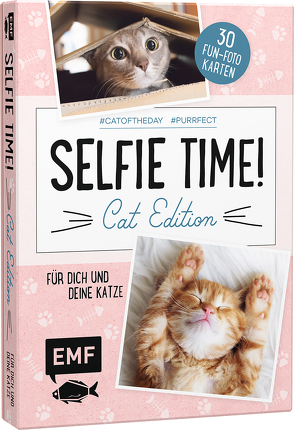 Selfie Time! Cat Edition – 30 Fun-Fotokarten