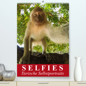 Selfies. Tierische Selbstportraits (Premium, hochwertiger DIN A2 Wandkalender 2023, Kunstdruck in Hochglanz) von Stanzer,  Elisabeth