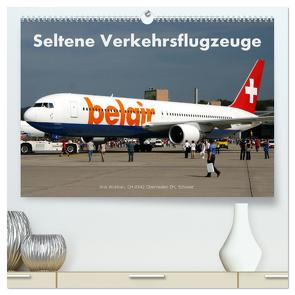 Seltene Verkehrsflugzeuge (hochwertiger Premium Wandkalender 2024 DIN A2 quer), Kunstdruck in Hochglanz von Wubben,  Arie