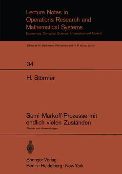 Semi-Markoff-Prozesse mit endlich vielen Zuständen von Störmer,  Horand