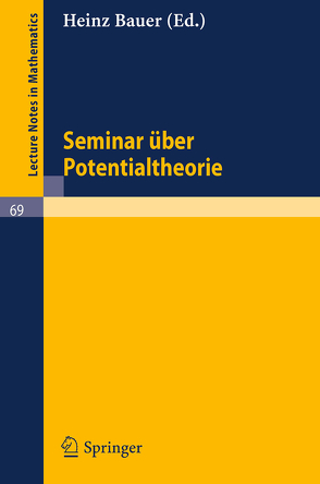 Seminar über Potentialtheorie von Bauer,  Heinz