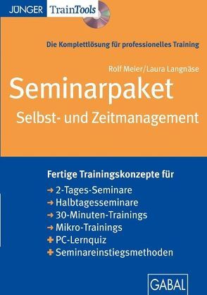 Seminarpaket Selbst- und Zeitmanagement (CD-ROM) von Meier,  Rolf