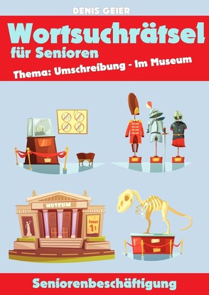 Seniorenbeschäftigung für die Kitteltasche – AktivierungsCoach Mini-Bücher / Wortsuchrätsel für Senioren von Geier,  Denis