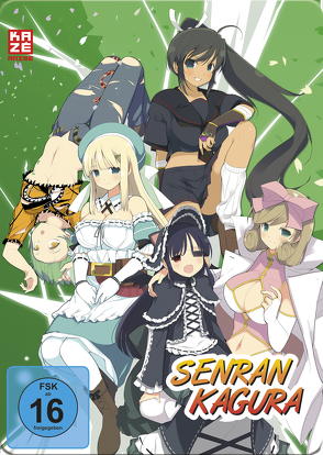 Senran Kagura – Gesamtausgabe – Episode 01-12 (2 Blu-rays) – Steelcase Edition von Watanabe,  Takashi