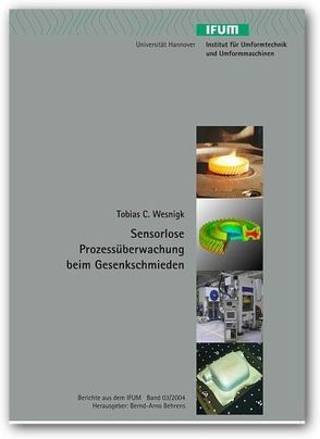 Sensorlose Prozessüberwachung beim Gesenkschmieden von Wesnigk,  Tobias C