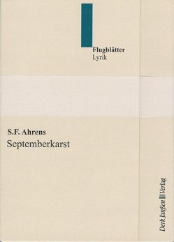 Septemberkarst von Ahrens,  S.F.