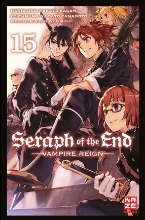 Seraph of the End 15 von Caspary,  Costa, Furuya,  Daisuke, Kagami,  Takaya, Yamamoto,  Yamato