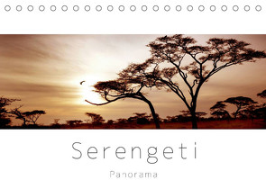 Serengeti Panorama (Tischkalender 2022 DIN A5 quer) von visuell photography,  studio