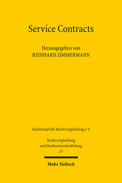 Service Contracts von Zimmermann,  Reinhard