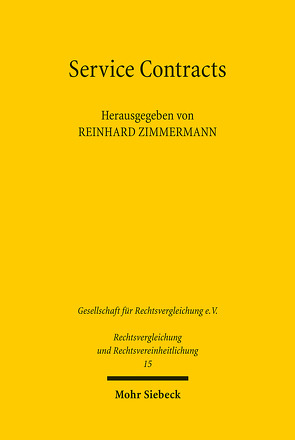 Service Contracts von Zimmermann,  Reinhard