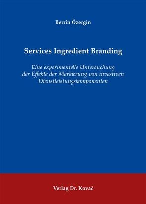 Services Ingredient Branding von Özergin,  Berrin