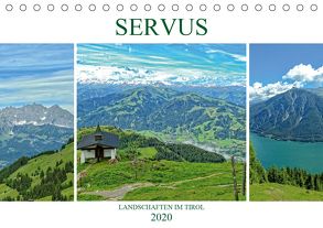 Servus. Landschaften im Tirol (Tischkalender 2020 DIN A5 quer) von Michel / CH,  Susan