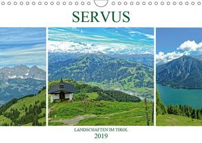 Servus. Landschaften im Tirol (Wandkalender 2019 DIN A4 quer) von Michel / CH,  Susan