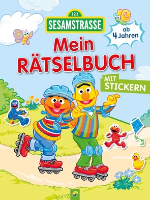 Sesamstraße Mein Rätselbuch mit Stickern