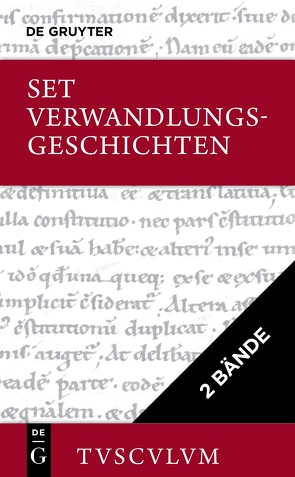 [Set Verwandlungsgeschichten, 2 Bände, Tusculum] von Apuleius, Holzberg,  Niklas, Kussl,  Rolf, Publius Ovidius Naso