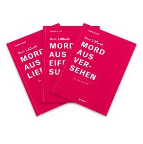 Set:3 x Kita-Krimi „Mord aus Liebe, Mord aus Eifersucht, Mord aus Versehen“ von Lillhold,  Bert