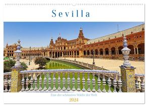 Sevilla, eine der schönsten Städte der Welt (Wandkalender 2024 DIN A2 quer), CALVENDO Monatskalender von Michalzik,  Paul