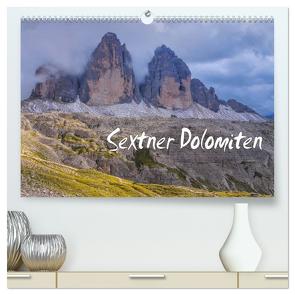 Sextner Dolomiten (hochwertiger Premium Wandkalender 2024 DIN A2 quer), Kunstdruck in Hochglanz von LianeM,  LianeM