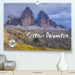 Sextner Dolomiten (Premium, hochwertiger DIN A2 Wandkalender 2023, Kunstdruck in Hochglanz) von LianeM