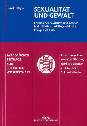 Sexualität und Gewalt von Meyer,  Ronald