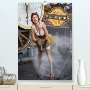 Sexy Steampunk Pin Up (Premium, hochwertiger DIN A2 Wandkalender 2022, Kunstdruck in Hochglanz) von KarstenSchröder