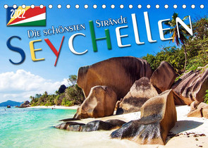 Seychellen – Die schönsten Strände (Tischkalender 2022 DIN A5 quer) von Steinwald,  Max