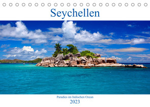 Seychellen – Paradies im Indischen Ozean (Tischkalender 2023 DIN A5 quer) von Amler,  Thomas