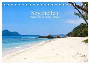 Seychellen – Paradis im indischen Ozean (Tischkalender 2024 DIN A5 quer), CALVENDO Monatskalender von Photography,  Hupp