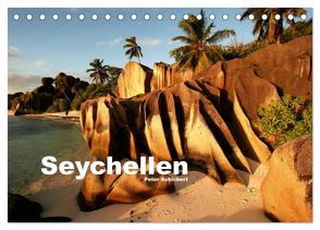 Seychellen (Tischkalender 2024 DIN A5 quer), CALVENDO Monatskalender von Schickert,  Peter