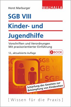 SGB VIII – Kinder- und Jugendhilfe von Marburger,  Horst