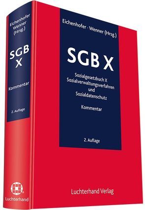 SGB X Kommentar von Eichenhofer,  Bernhard, Wenner,  Ulrich