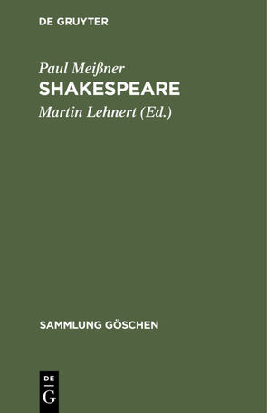 Shakespeare von Lehnert,  Martin, Meißner,  Paul