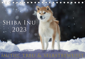 Shiba Inu – mutig, treu, selbstbewusst (Tischkalender 2023 DIN A5 quer) von Photography,  Tamashinu