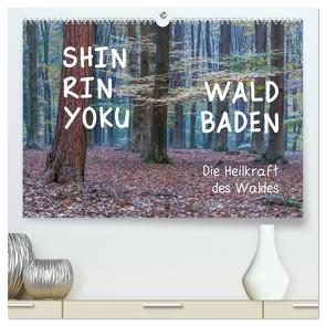 Shinrin yoku – Waldbaden 2024 (hochwertiger Premium Wandkalender 2024 DIN A2 quer), Kunstdruck in Hochglanz von van der Wiel www.kalender-atelier.de,  Irma