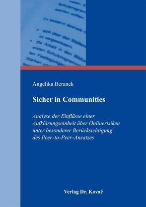 Sicher in Communities von Beranek,  Angelika
