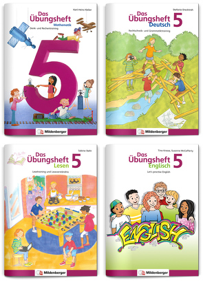 Sicher ins 6. Schuljahr – Sparpaket: Rechnen – Schreiben – Lesen – Grammatik – Englisch · Klasse 5 von Diverse