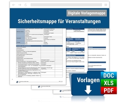 Sicherheitsmappe für Veranstaltungen