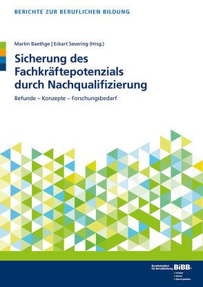 Sicherung des Fachkräftepotenzials durch Nachqualifizierung von Baethge,  Martin, BIBB Bundesinstitut für Berufsbildung, Severing,  Eckart