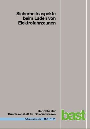 Sicherheitsaspekte beim Laden von Elektrofahrzeugen von Ablingyte,  Egle, Link,  Stefan, Reindl,  Peter, Ritzinger ,  Konrad, Vogt,  Michael