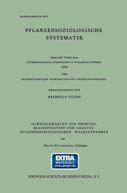 Sichtlochkarten zur Ordnung, Klassifikation und Analyse Pflanzensoziologischer Waldaufnahmen von Tüxen,  R.