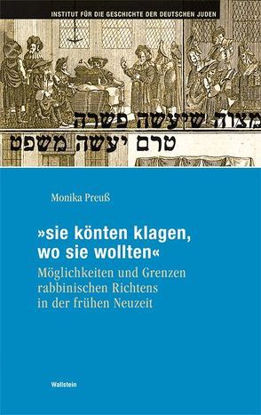 ’sie könten klagen, wo sie wollten‘ von Preuß,  Monika