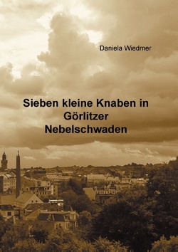 Sieben kleine Knaben in Görlitzer Nebelschwaden von Wiedmer,  Daniela