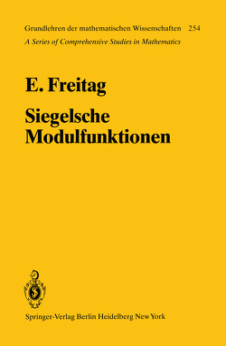 Siegelsche Modulfunktionen von Freitag,  E